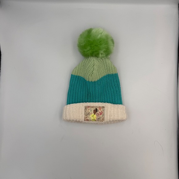 Disney x Love Your Melon Other - Disney Parks Love Your Melon Tiana Princess & the Frog Beanie TODDLER SIZE Pom